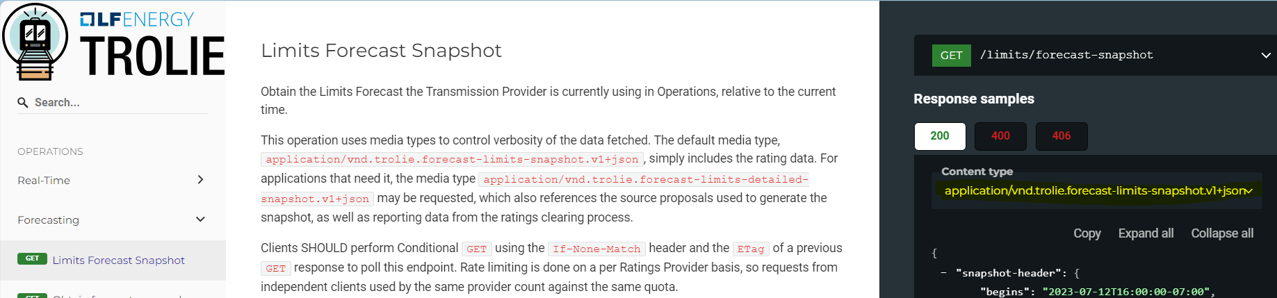 Example Response